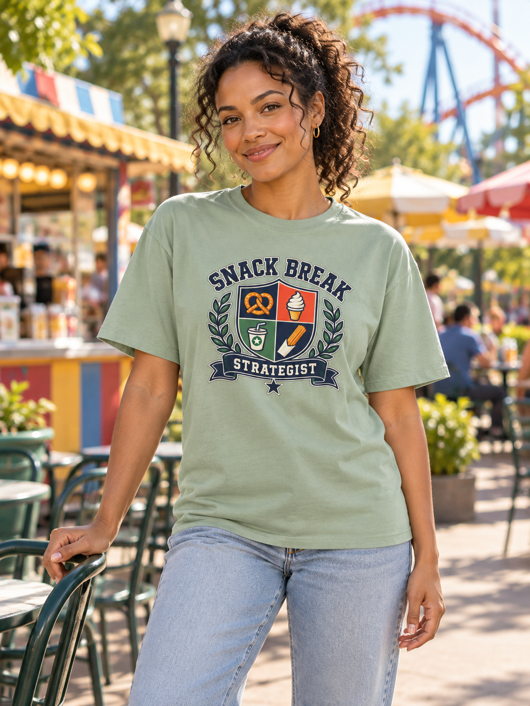 Snack Break Strategist Tee