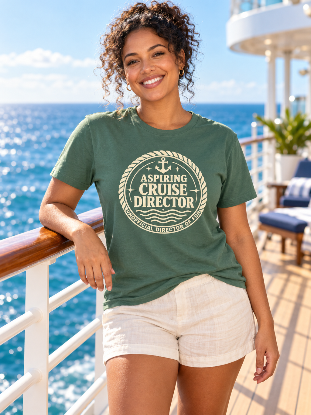 Aspiring Cruise Director Tee