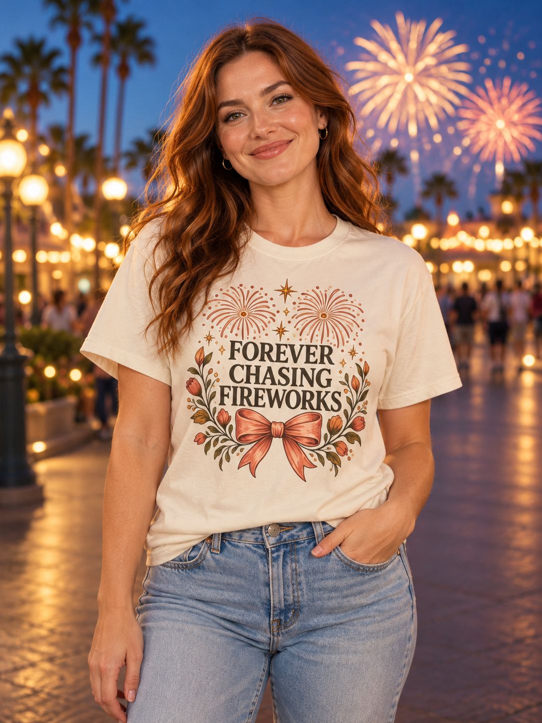 Forever Chasing Fireworks Tee