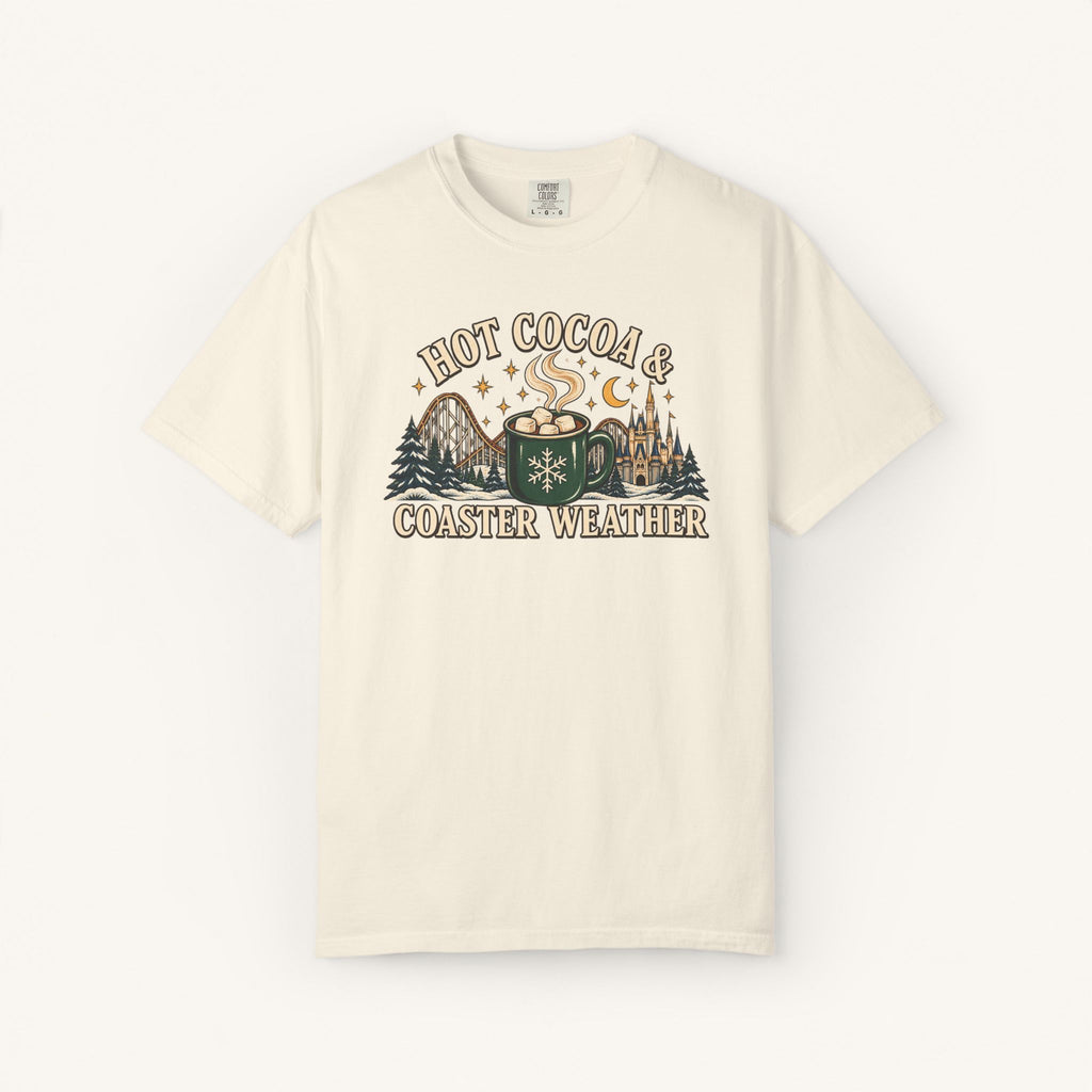 Hot Cocoa & Coaster Weather Tee