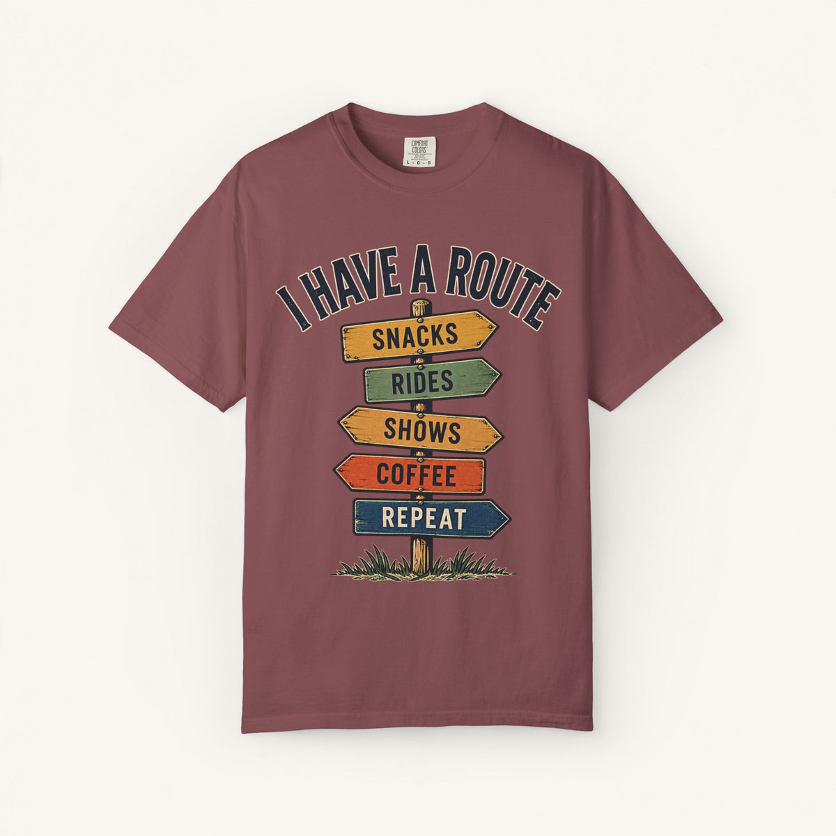 I Have a Route Tee