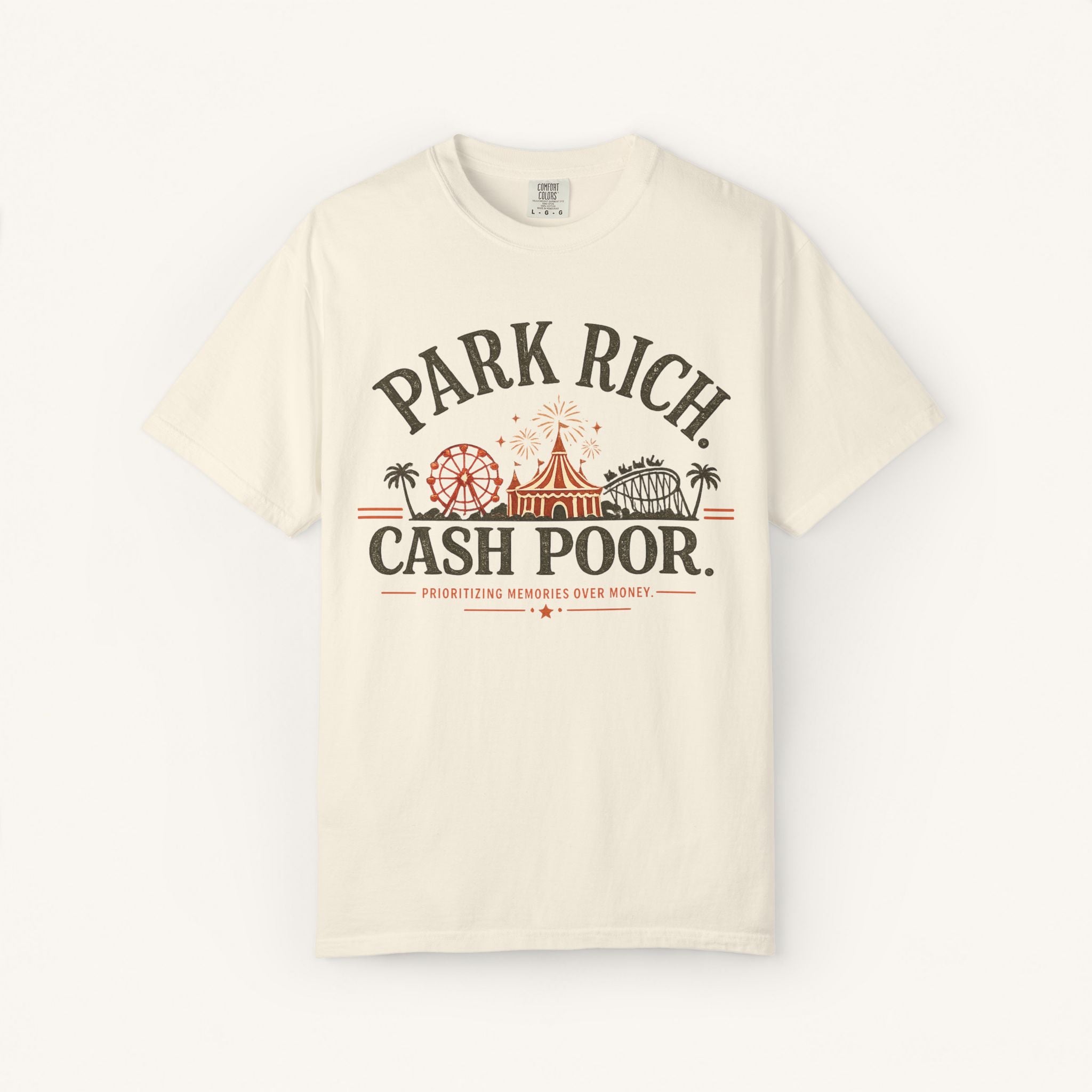 Park Rich - Cash Poor Tee
