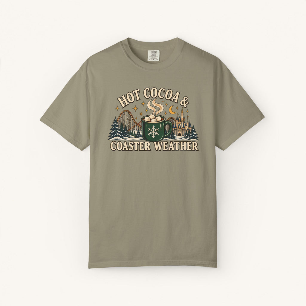 Hot Cocoa & Coaster Weather Tee
