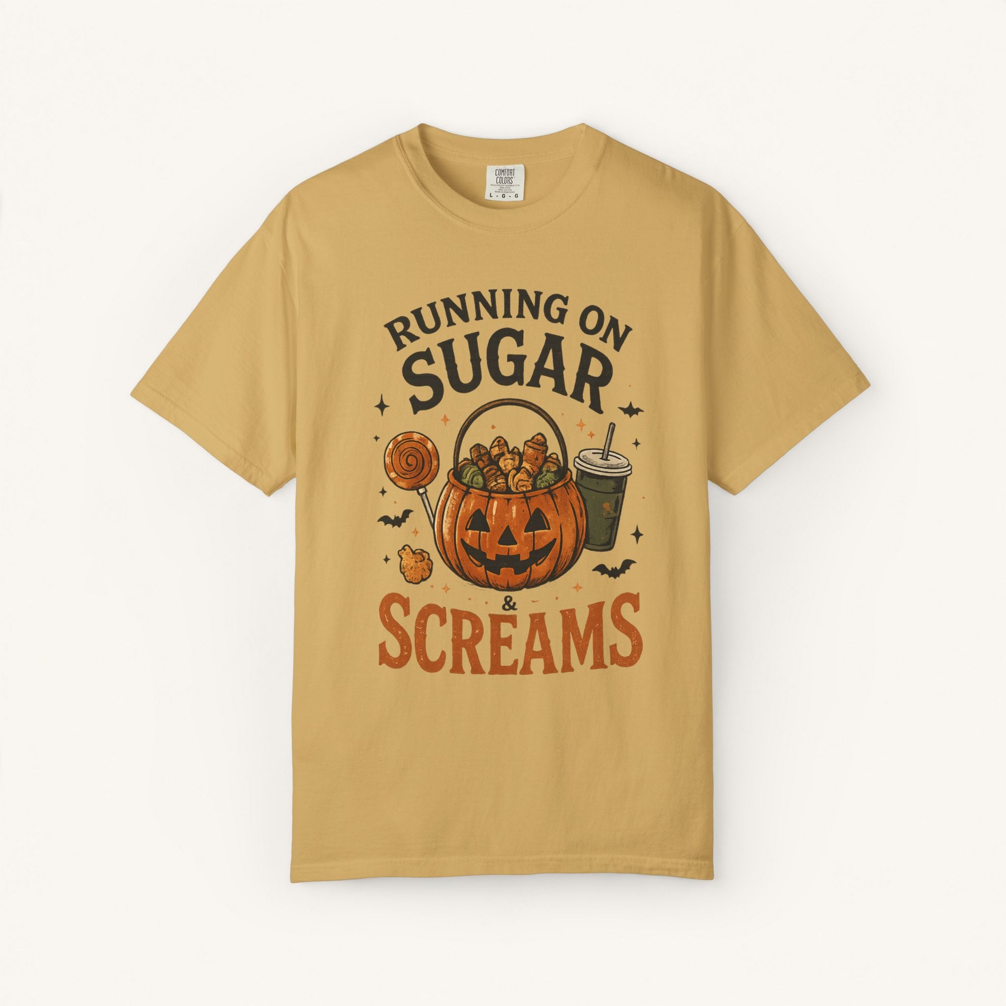 Running on Sugar & Screams Tee