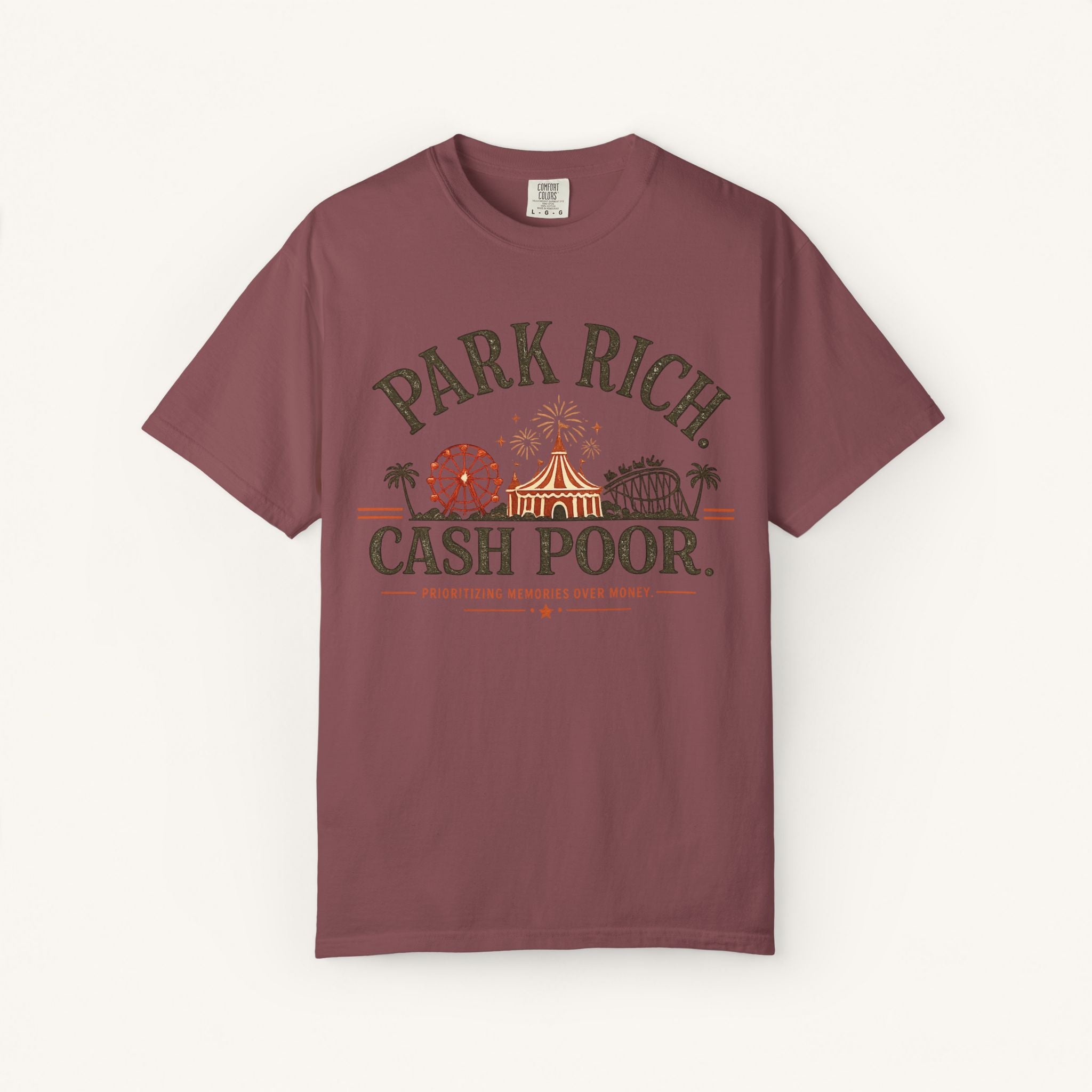 Park Rich - Cash Poor Tee