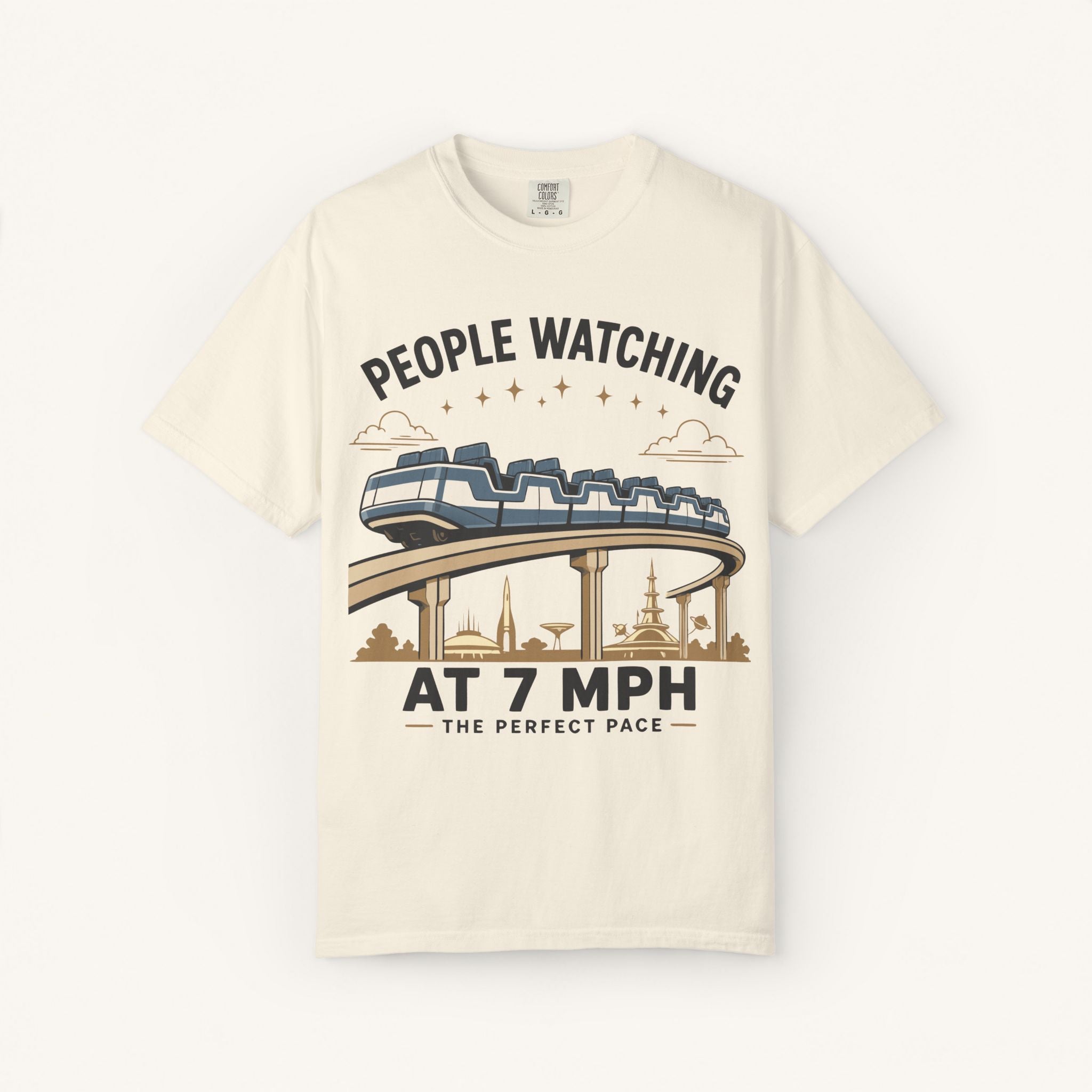 People Watching at 7 MPH Tee