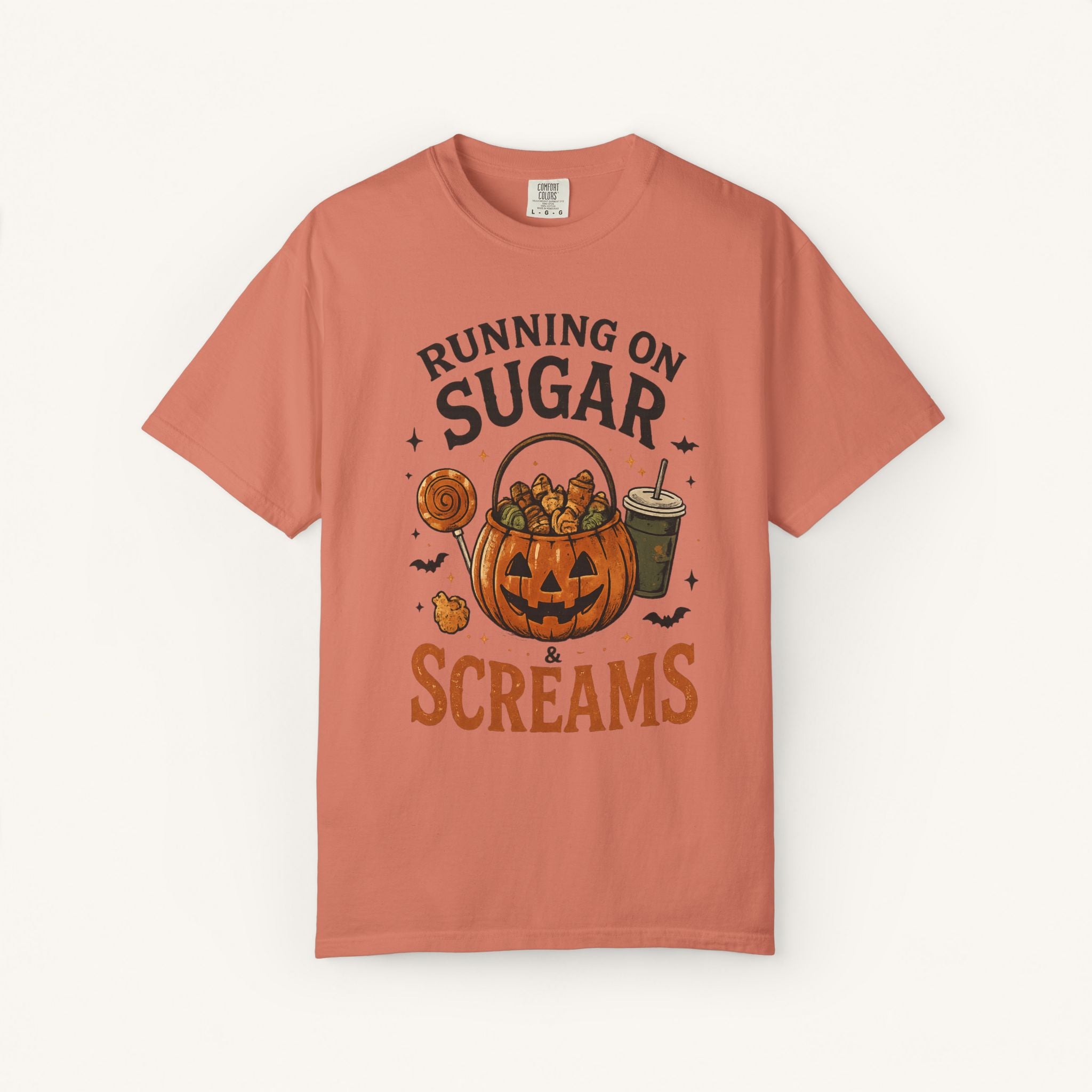 Running on Sugar & Screams Tee