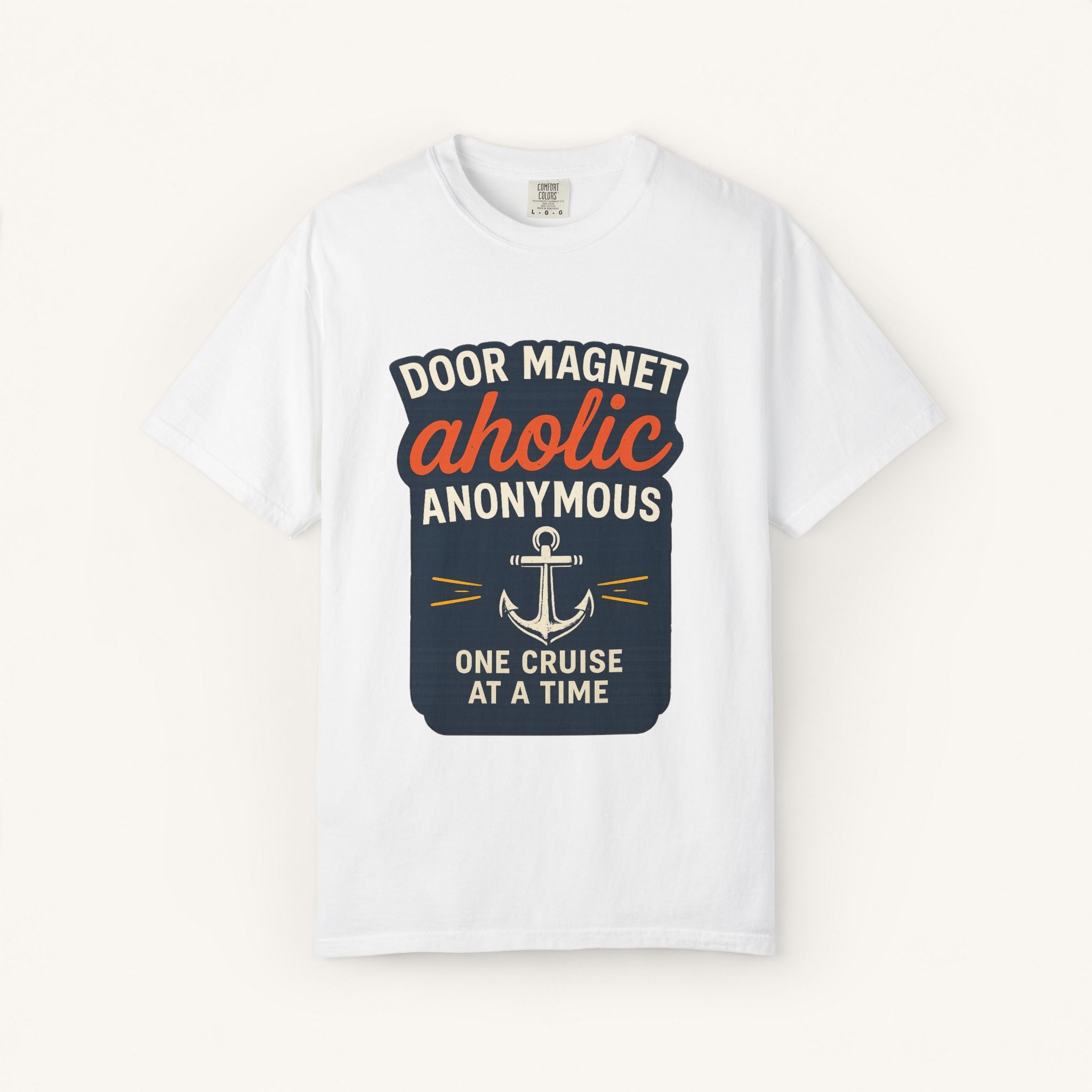 Door Magnet-aholic Anonymous Tee