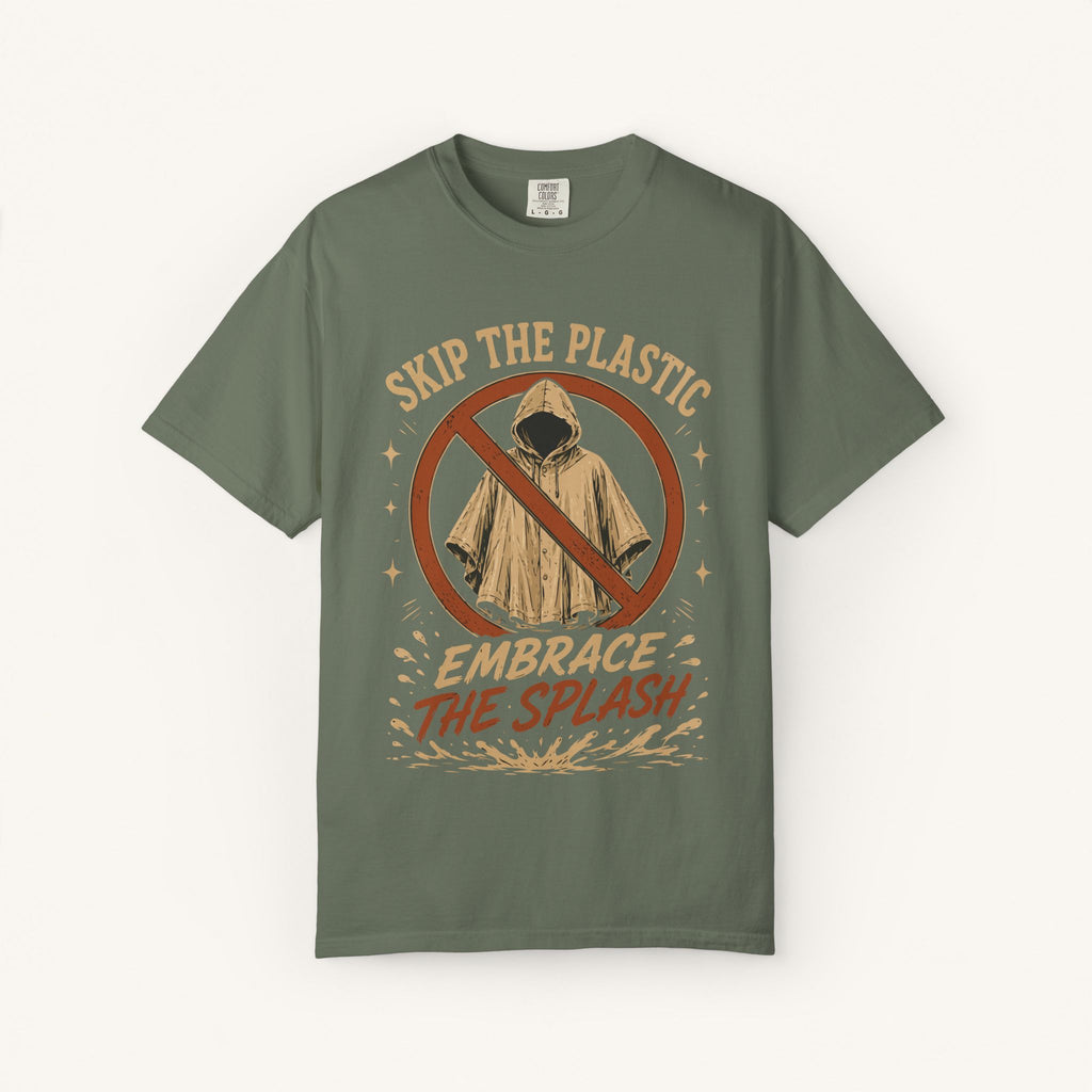 Skip the Plastic, Embrace the Splash Tee