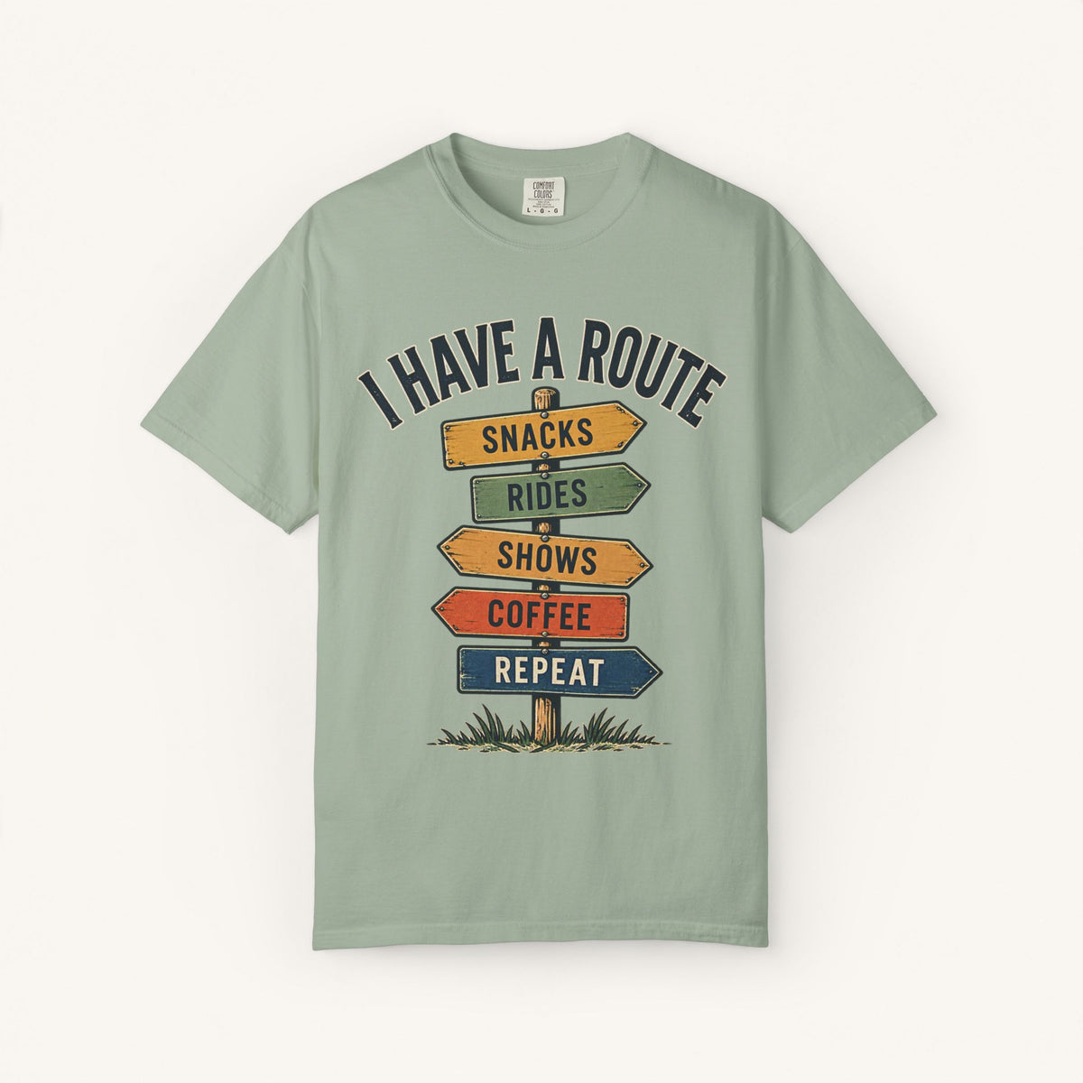 I Have a Route Tee