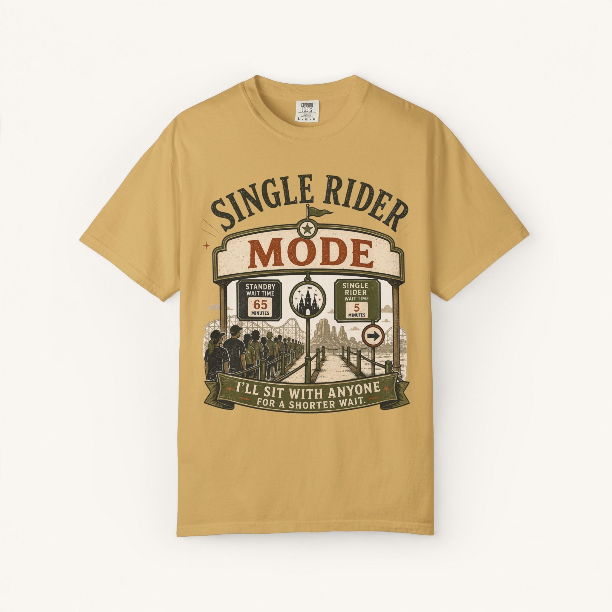 Single Rider Mode Tee