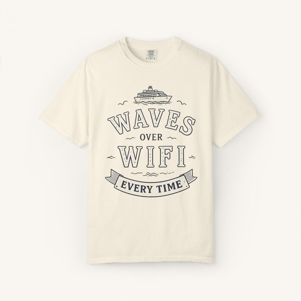 Waves Over WiFi Tee