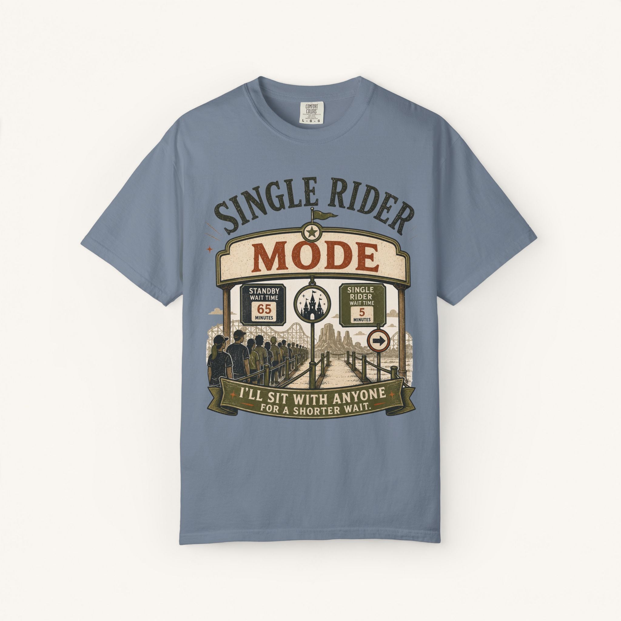 Single Rider Mode Tee