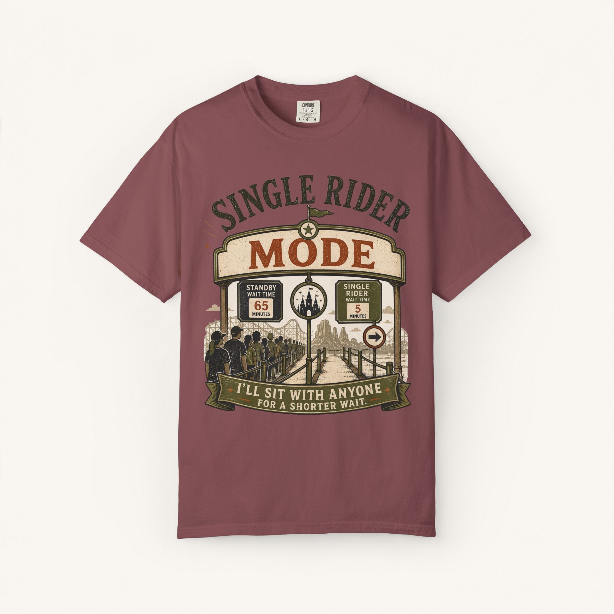 Single Rider Mode Tee