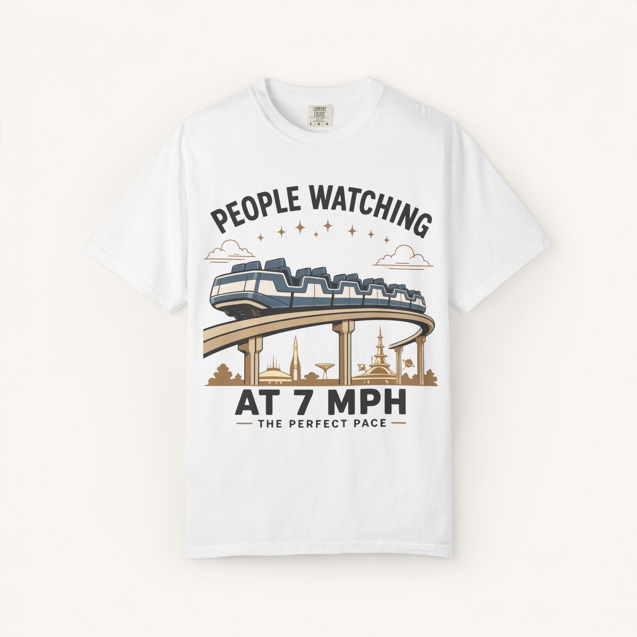 People Watching at 7 MPH Tee