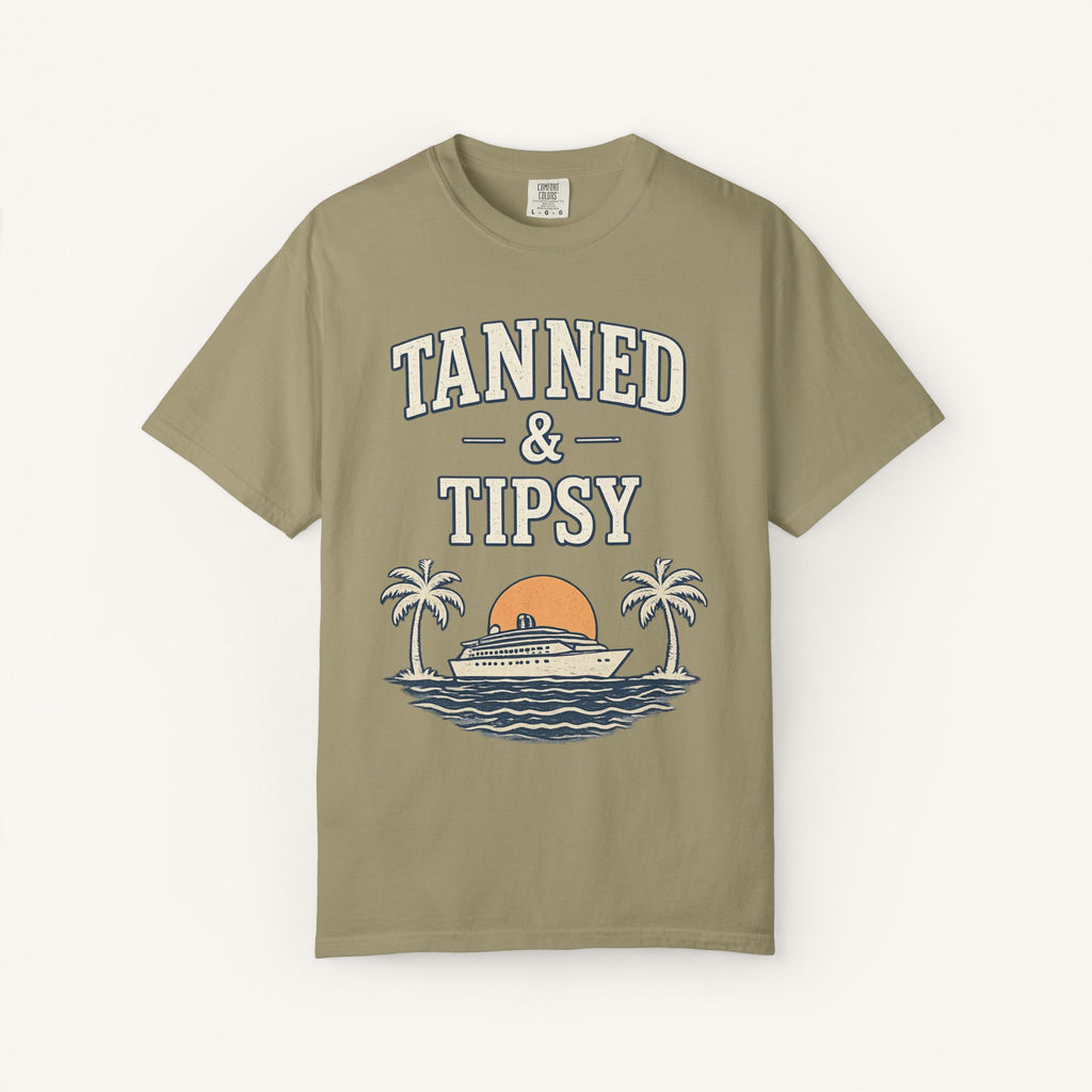 Tanned & Tipsy Tee