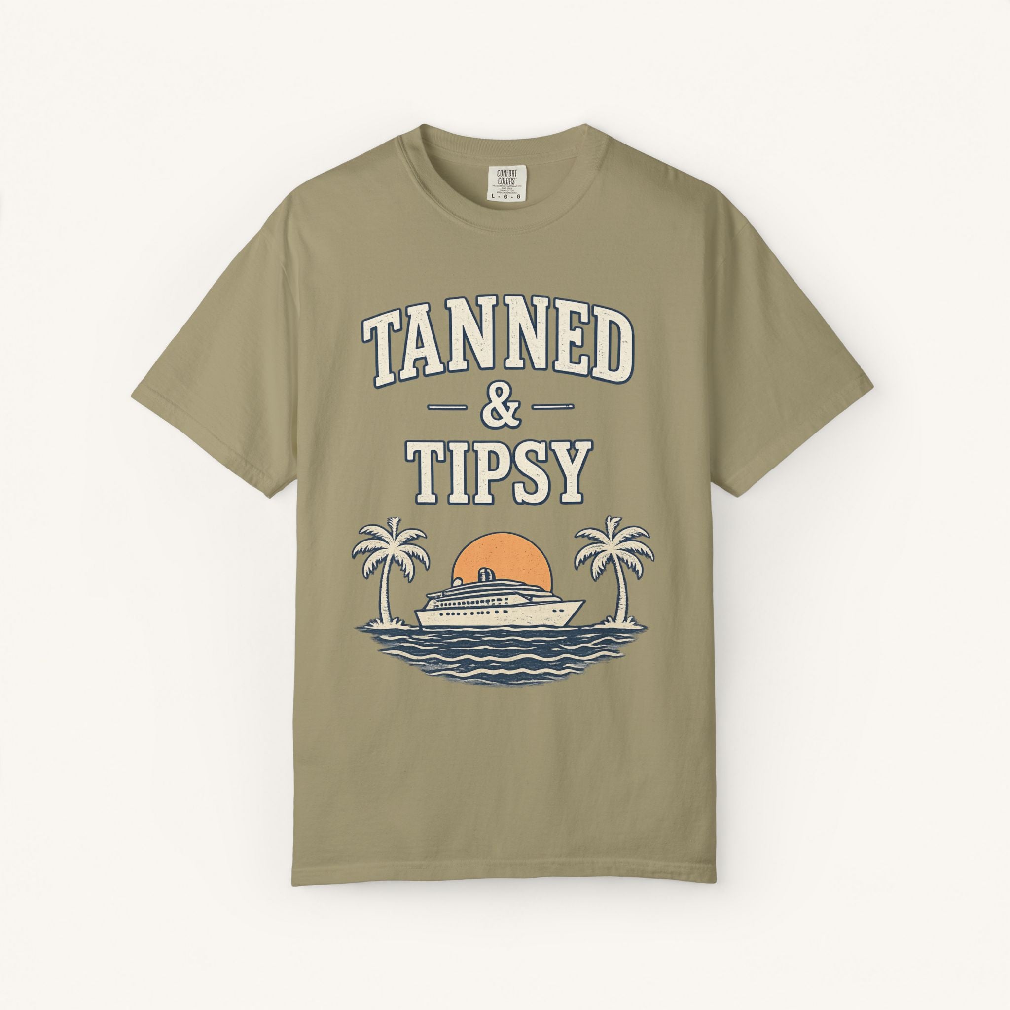 Tanned & Tipsy Tee