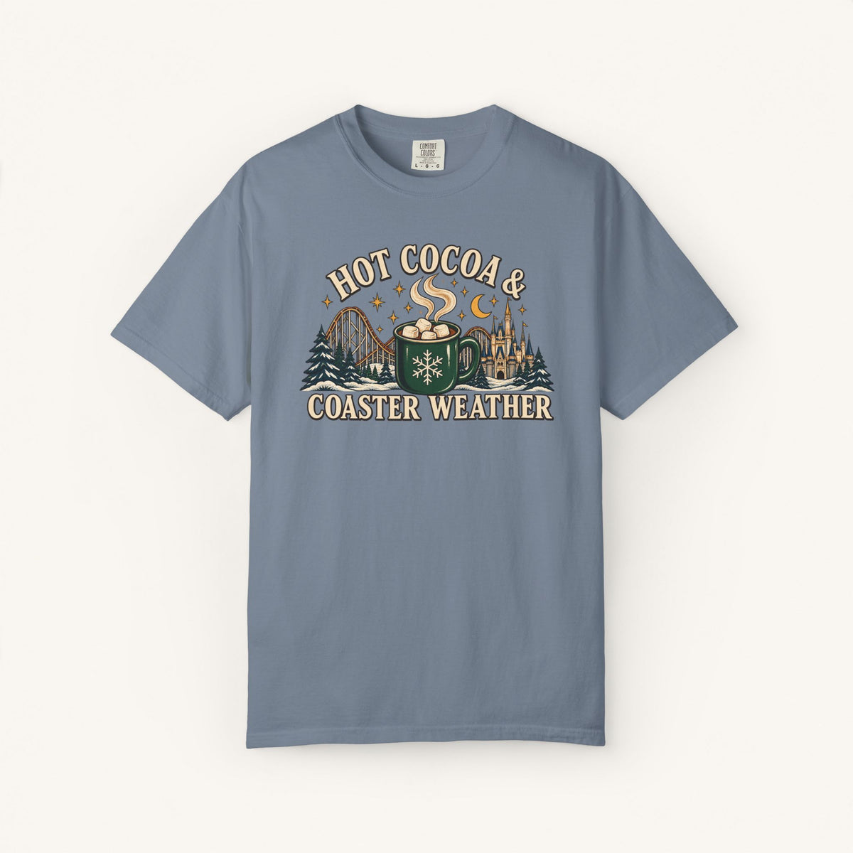 Hot Cocoa & Coaster Weather Tee