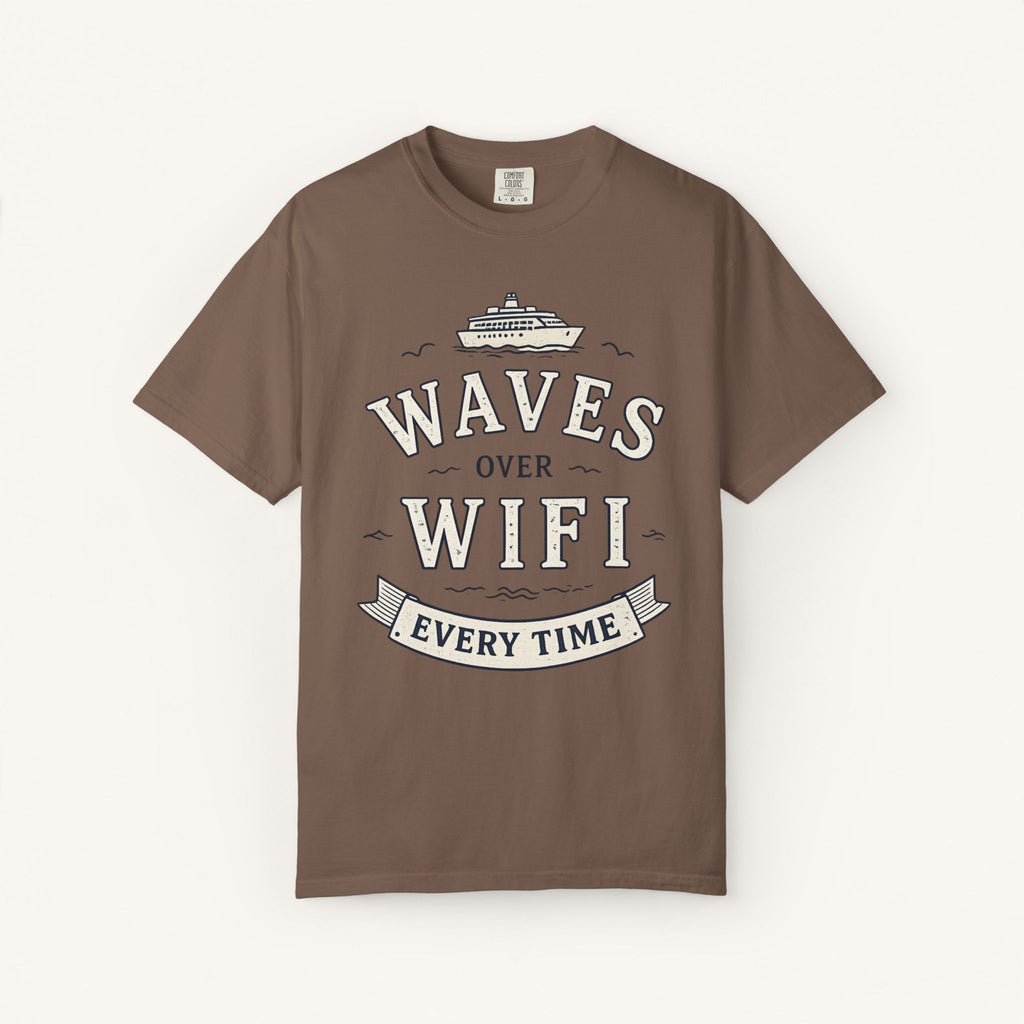 Waves Over WiFi Tee