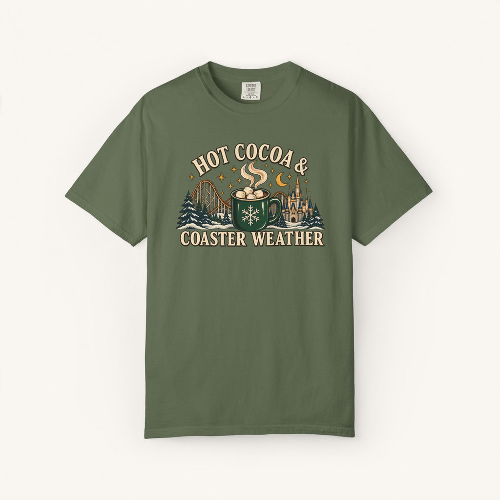 Hot Cocoa & Coaster Weather Tee