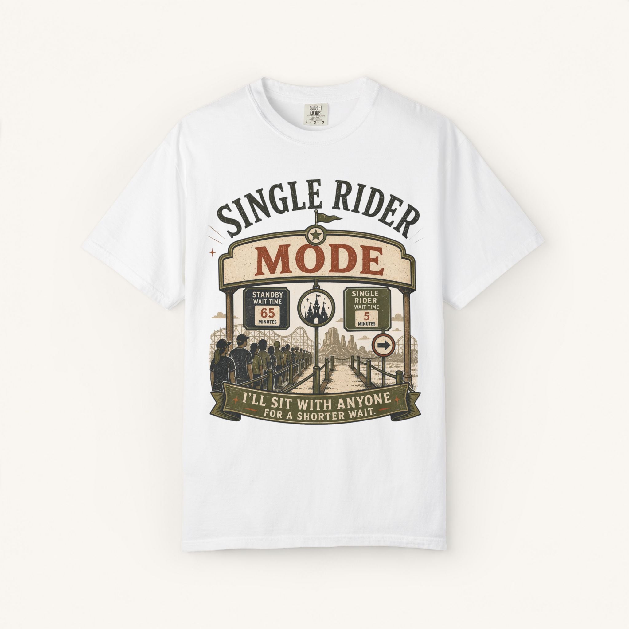 Single Rider Mode Tee