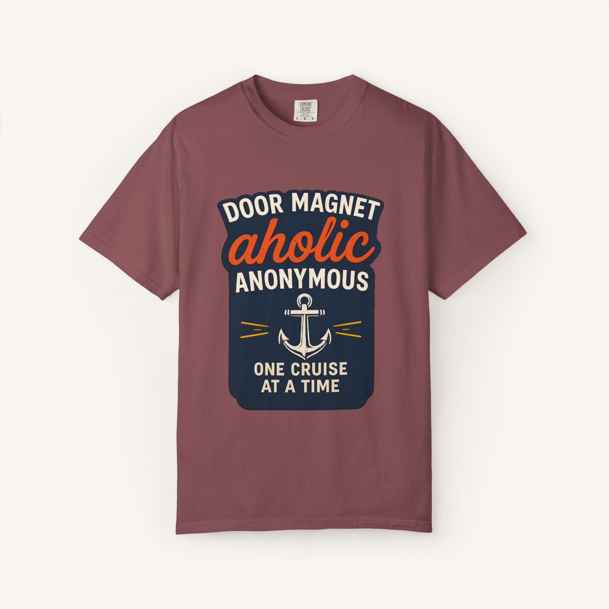 Door Magnet-aholic Anonymous Tee