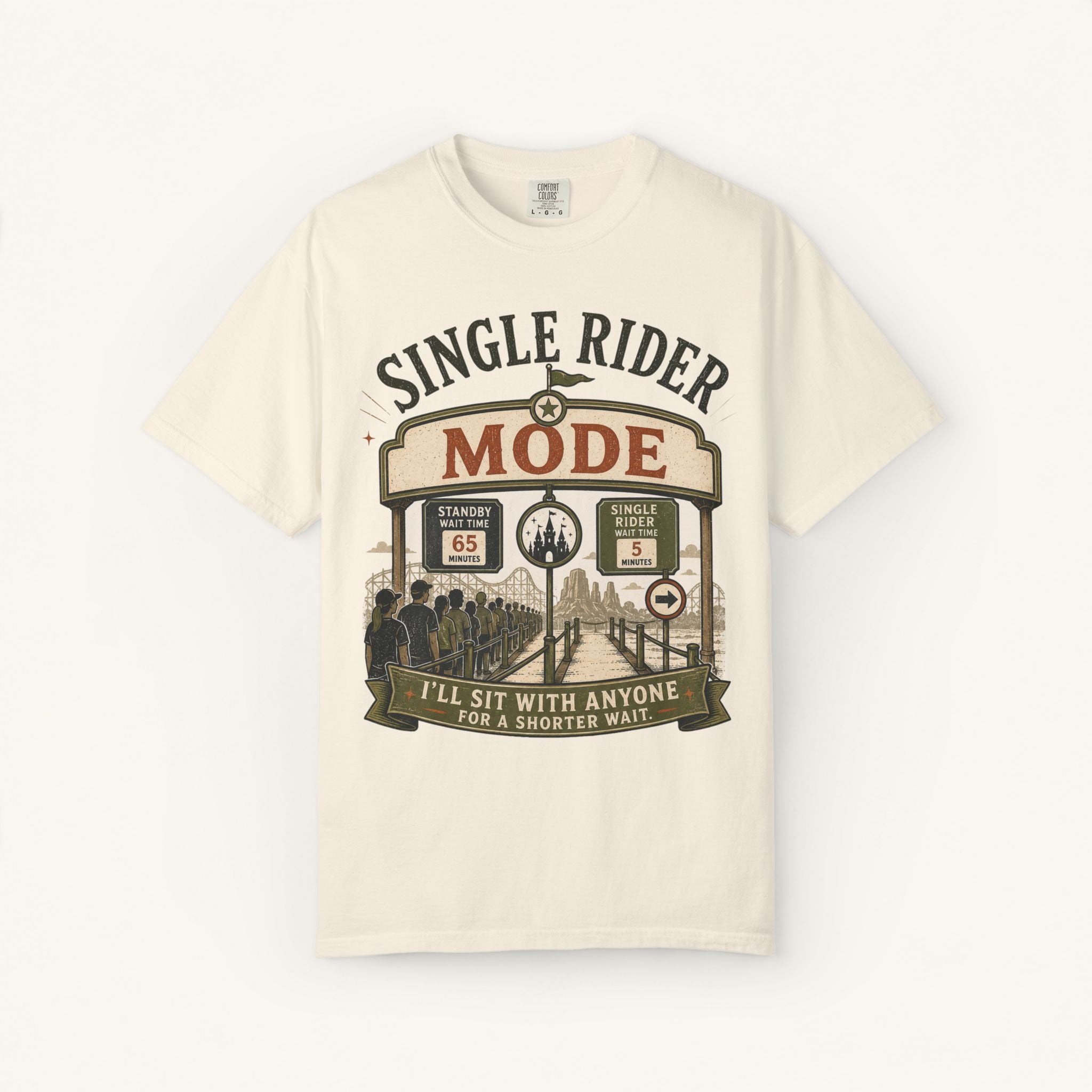 Single Rider Mode Tee