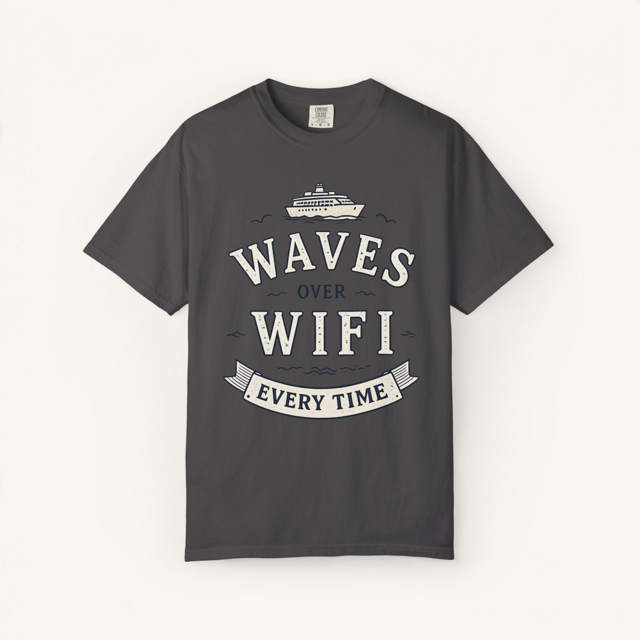 Waves Over WiFi Tee
