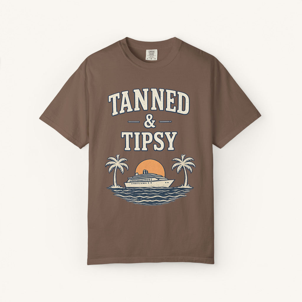 Tanned & Tipsy Tee