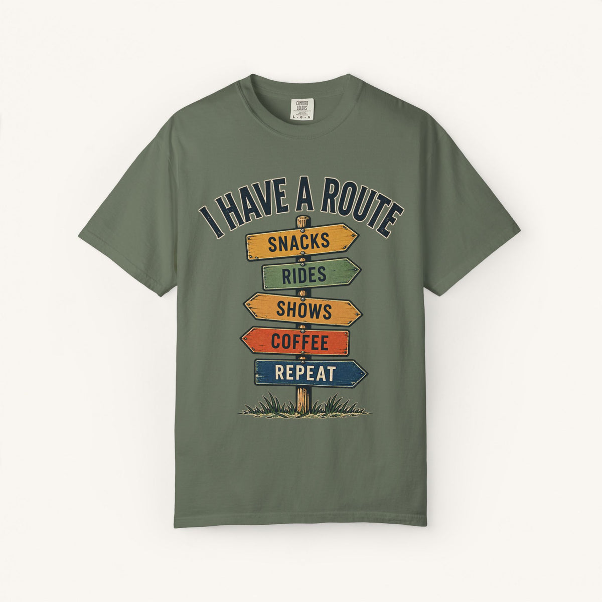 I Have a Route Tee
