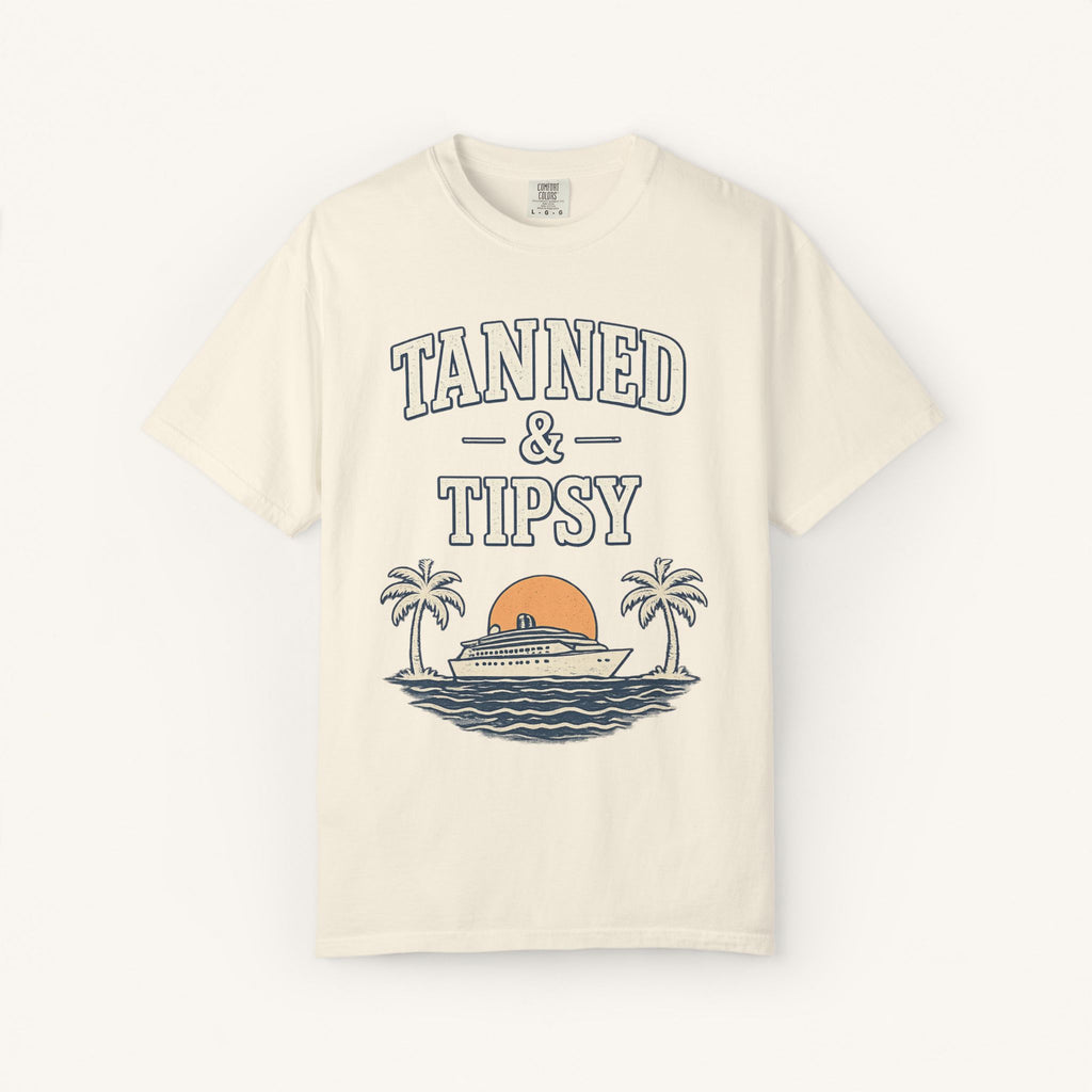 Tanned & Tipsy Tee