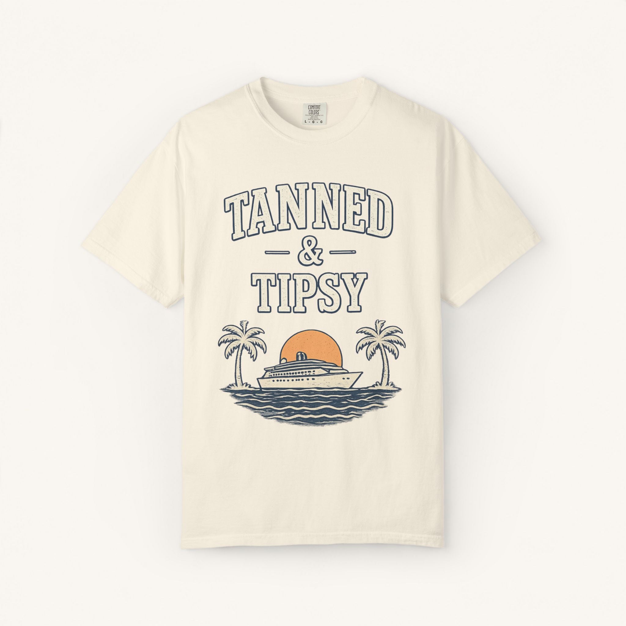 Tanned & Tipsy Tee