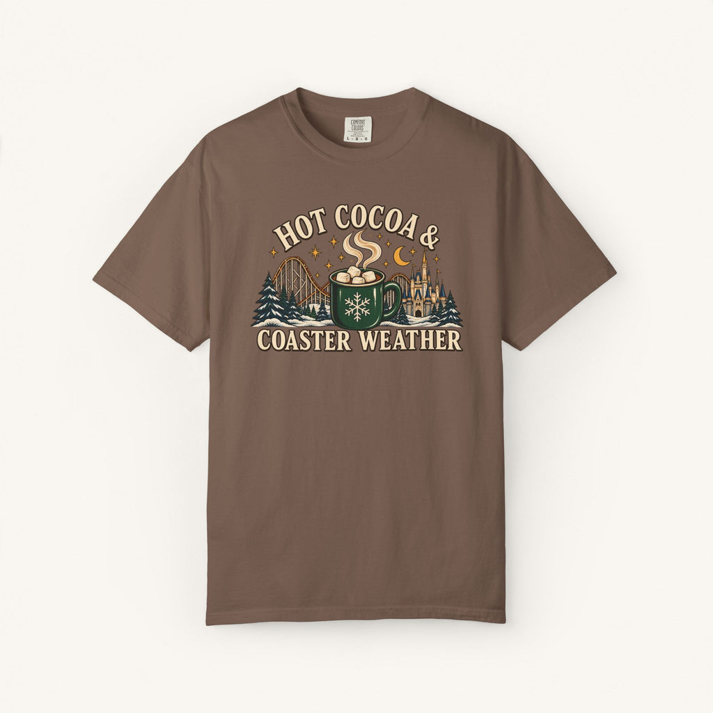 Hot Cocoa & Coaster Weather Tee